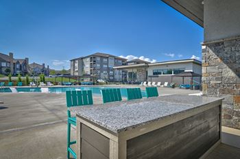 Resort style pool